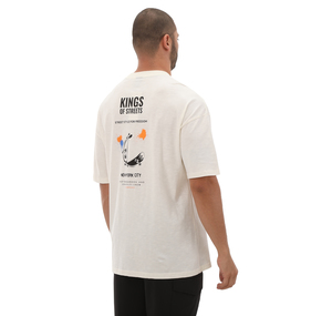 Lumberjack 4M Ml Denkı 11Sk1010 4Fx Erkek T-Shirt Beyaz