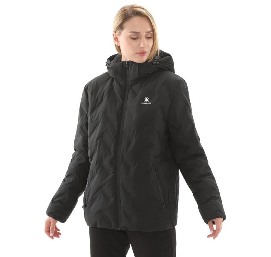 Lumberjack 4W Ml Henry Coat 2Sn17 Kadın Mont Siyah Lumberjack 4W Ml Henry Coat 2Sn17 Kadın Mont Siyah