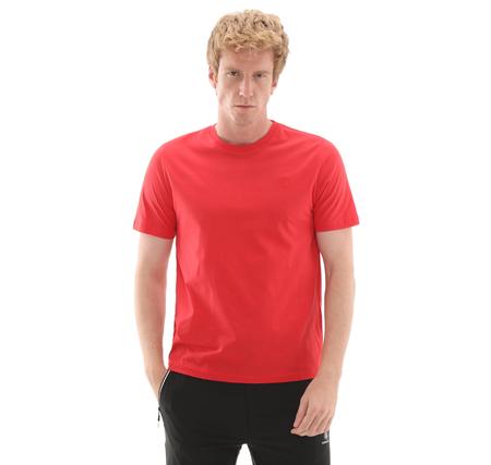 Lumberjack 5M Mb Ct102 C Nk T-Sh 5Fx Erkek T-Shirt Kırmızı