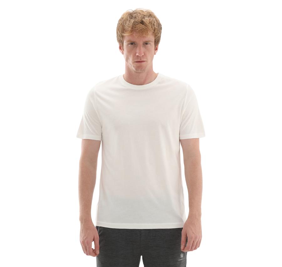 Lumberjack 5M Mb Ct110 Pm C Nk T-Sh 5Fx Erkek T-Shirt Beyaz Lumberjack 5M Mb Ct110 Pm C Nk T-Sh 5Fx Erkek T-Shirt Beyaz