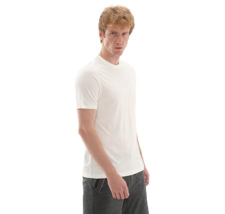 Lumberjack 5M Mb Ct110 Pm C Nk T-Sh 5Fx Erkek T-Shirt Beyaz