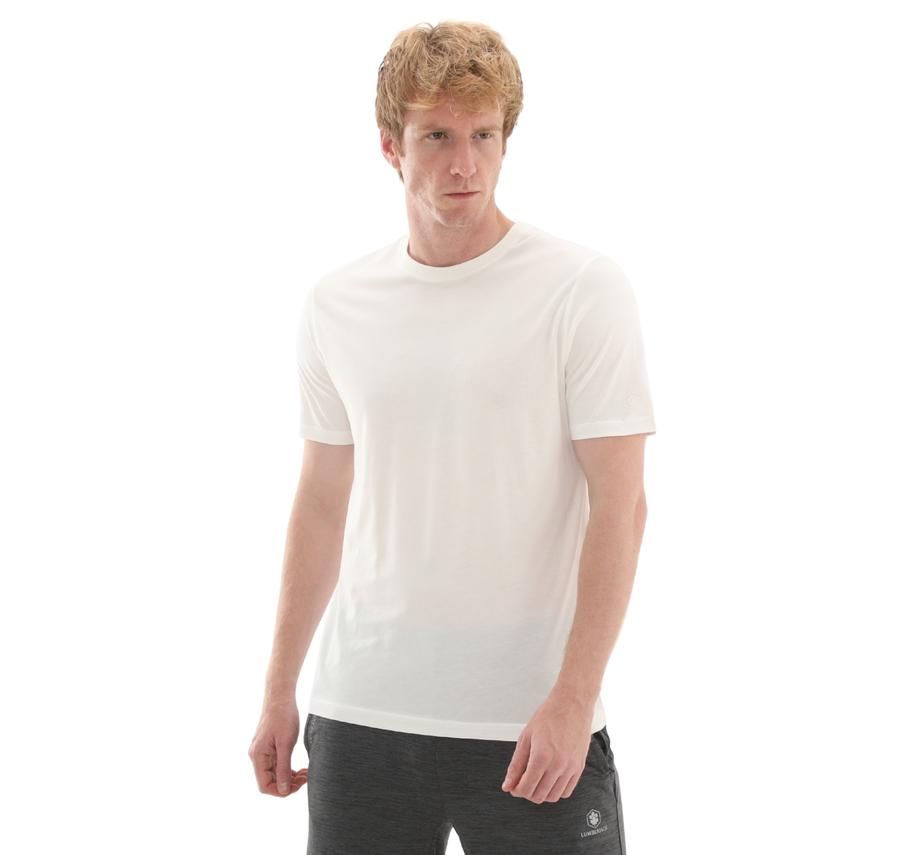 Lumberjack 5M Mb Ct110 Pm C Nk T-Sh 5Fx Erkek T-Shirt Beyaz Lumberjack 5M Mb Ct110 Pm C Nk T-Sh 5Fx Erkek T-Shirt Beyaz