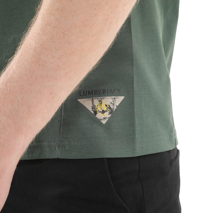 Lumberjack 5M Ml Keys 11Ymmt22037 5Fx Erkek T-Shirt Yeşil Lumberjack 5M Ml Keys 11Ymmt22037 5Fx Erkek T-Shirt Yeşil