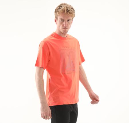 Lumberjack 5M Ml Pete 11Otd2-24 5Fx Erkek T-Shirt Turuncu