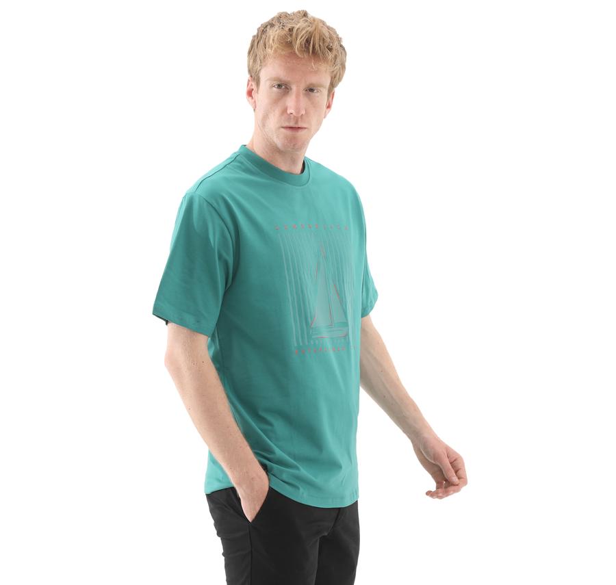 Lumberjack 5M Ml Pete 11Otd2-24 5Fx Erkek T-Shirt Yeşil Lumberjack 5M Ml Pete 11Otd2-24 5Fx Erkek T-Shirt Yeşil