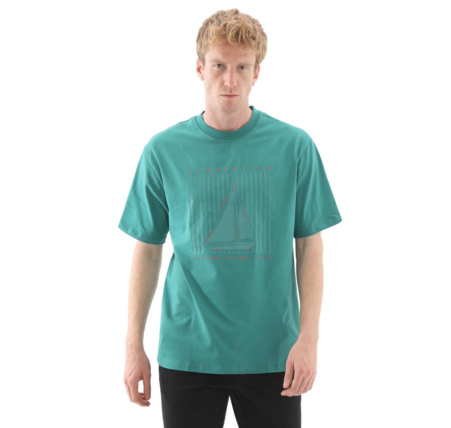 Lumberjack 5M Ml Pete 11Otd2-24 5Fx Erkek T-Shirt Yeşil Lumberjack 5M Ml Pete 11Otd2-24 5Fx Erkek T-Shirt Yeşil