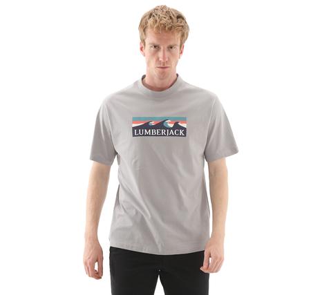 Lumberjack 5M Ml Roger 11Otd2-31 5Fx Erkek T-Shirt Gri