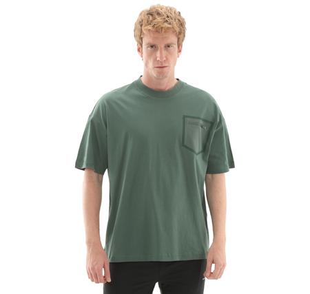 Lumberjack 5M Ml Star 11Otd1-26 5Fx K Erkek T-Shirt Yeşil