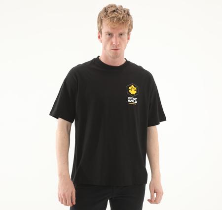 Lumberjack 5M Ml Star 11Otd1-27 5Fx Erkek T-Shirt Siyah