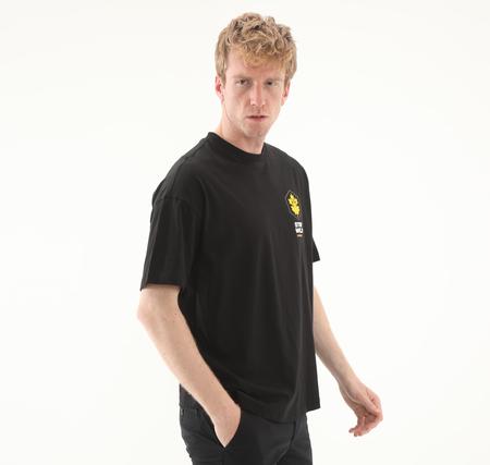 Lumberjack 5M Ml Star 11Otd1-27 5Fx Erkek T-Shirt Siyah