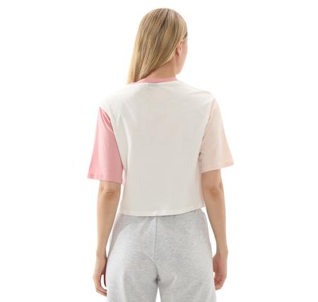 Lumberjack 5M Wl Annabel 11Ck1235 4Fx Kadın T-Shirt Beyaz