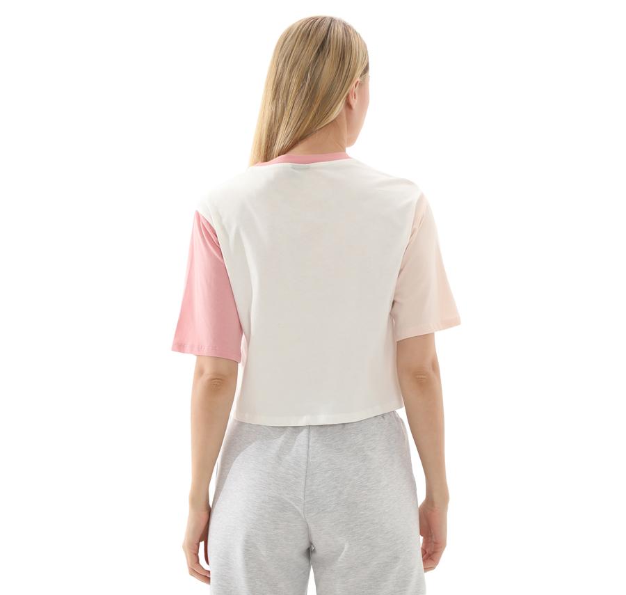 Lumberjack 5M Wl Annabel 11Ck1235 4Fx Kadın T-Shirt Beyaz Lumberjack 5M Wl Annabel 11Ck1235 4Fx Kadın T-Shirt Beyaz