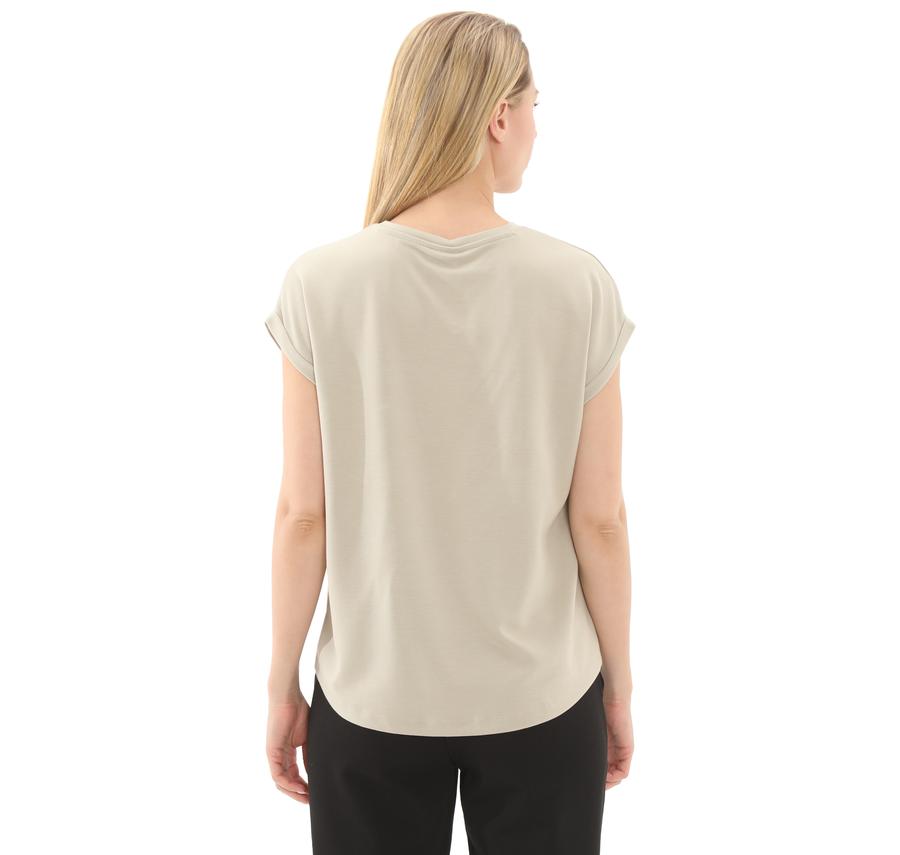 Lumberjack 5M Wl Cındy 11Ck1213 5Fx Kadın T-Shirt Krem Lumberjack 5M Wl Cındy 11Ck1213 5Fx Kadın T-Shirt Krem