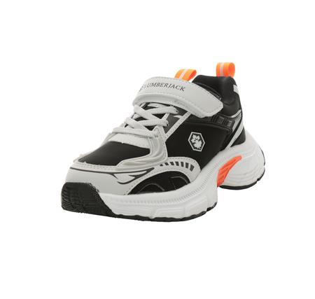 Lumberjack 5W Fuzzy 5Pr Çocuk Spor Ayakkabı Siyah