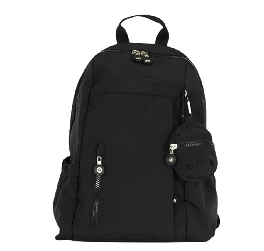Lumberjack 5W Krkl Basıc Bzklu Srt 5Pr Kadın Sırt Çantası Siyah Lumberjack 5W Krkl Basıc Bzklu Srt 5Pr Kadın Sırt Çantası Siyah