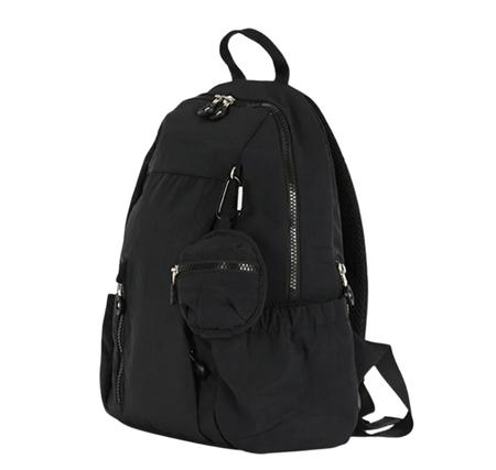 Lumberjack 5W Krkl Basıc Bzklu Srt 5Pr Kadın Sırt Çantası Siyah