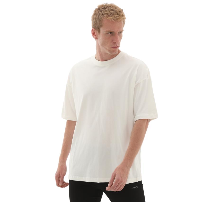 Lumberjack 5W Mb Ros 11Hs113 5Pr Erkek T-Shirt Beyaz Lumberjack 5W Mb Ros 11Hs113 5Pr Erkek T-Shirt Beyaz