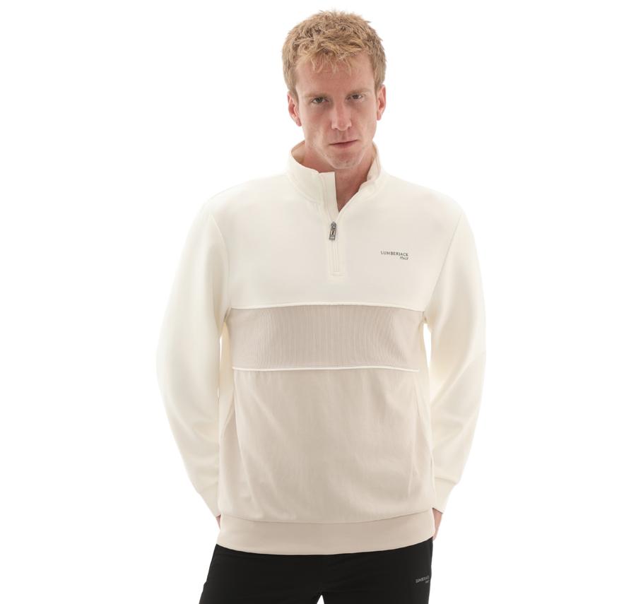 Lumberjack 5W Ml Luka 16Itl815 5Pr Erkek Sweatshirt Krem Lumberjack 5W Ml Luka 16Itl815 5Pr Erkek Sweatshirt Krem