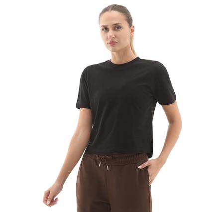 Lumberjack 5W Wb 11Asya-T 5Pr Kadın T-Shirt Siyah