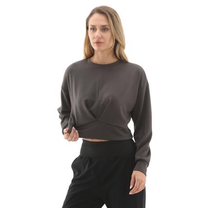 Lumberjack 5W Wl Arat Yog1-7 Yog1 5Pr Kadın Sweatshirt Gri