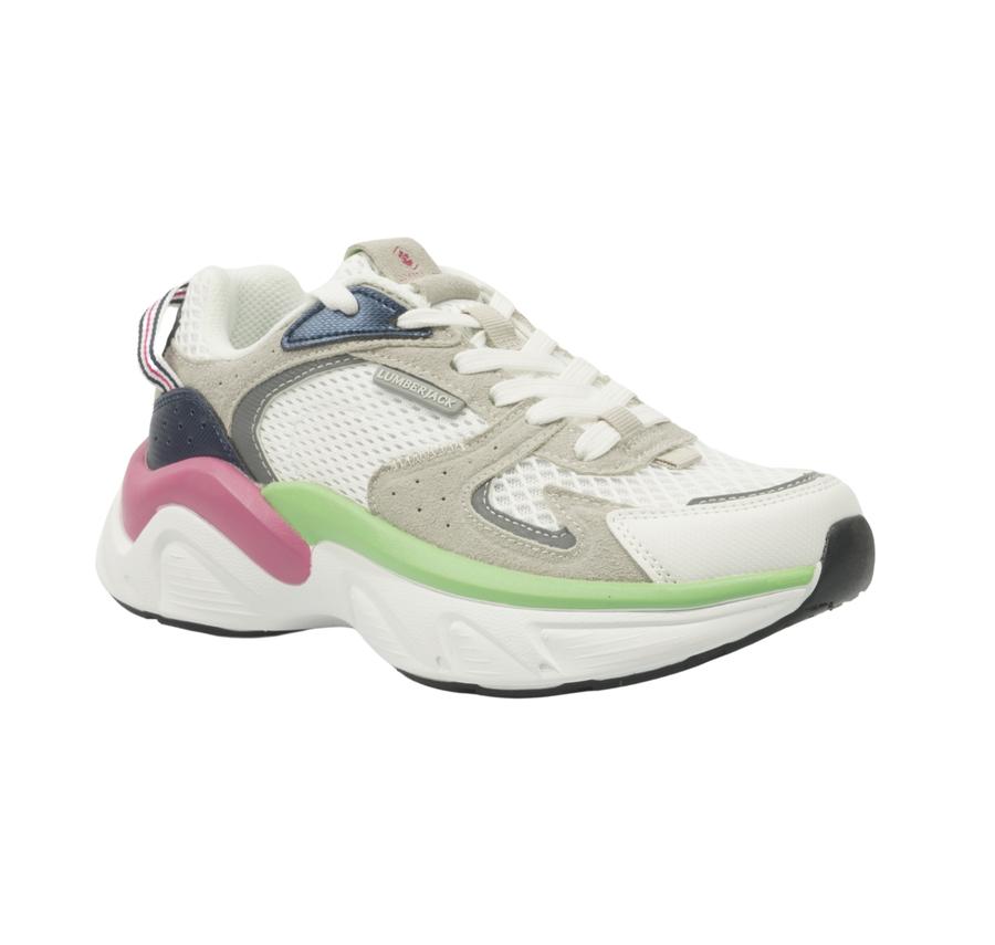 Lumberjack Leaf 6Fx Kadın Spor Ayakkabı Beyaz Lumberjack Leaf 6Fx Kadın Spor Ayakkabı Beyaz