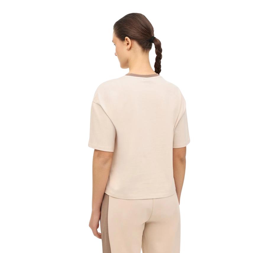 Lumberjack Wl 11Merybel-Tsh2 6Fx Kadın T-Shirt Bej Lumberjack Wl 11Merybel-Tsh2 6Fx Kadın T-Shirt Bej