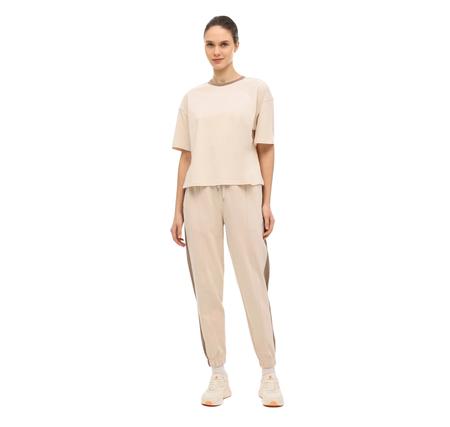 Lumberjack Wl 11Merybel-Tsh2 6Fx Kadın T-Shirt Bej