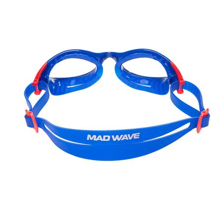 Mad Wave Yüzme Gözlüğü Flame Iı, One Size, Red