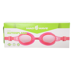 Madwave Junior Autosplash Çocuk Yüzme Gözlüğü Pembe Çocuk Yüzme Gözlüğü Turuncu 3