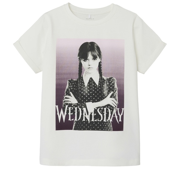 Name It Nkfjax Wednesday Ss Top Box Noos Sky Çocuk T-Shirt Beyaz Name It Nkfjax Wednesday Ss Top Box Noos Sky Çocuk T-Shirt Beyaz