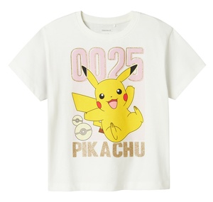 Name It Nkfjımını Pokemon Ss Rlx Top Box Sky Çocuk T-Shirt Beyaz
