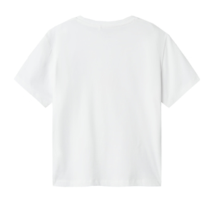 Name It Nkmjafar Mınecraft Nreg Ss Top Box Bfu Çocuk T-Shirt Beyaz