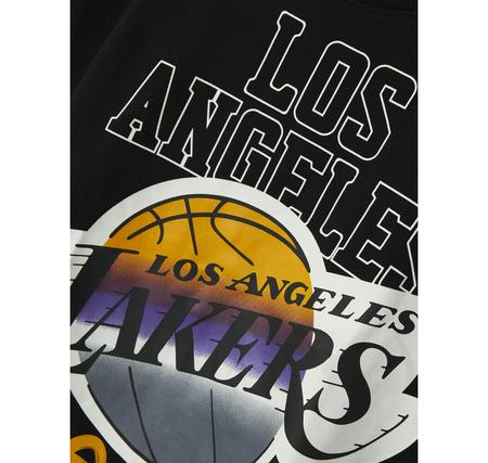 Name It Nkmnacır Nba Ss Nreg Top Box Ous Çocuk T-Shirt Siyah