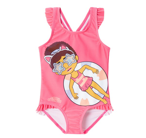 Name It Nmfmedına Gabby Swımsuıt Bfu Bebek Mayo Pembe