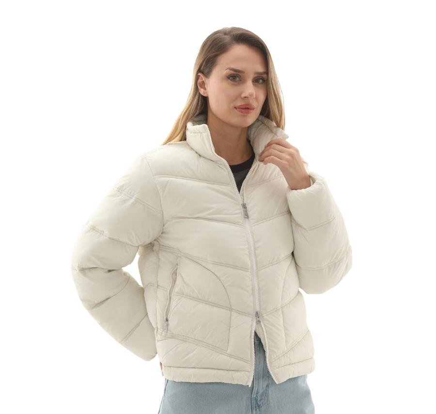 Napapijri A-Ega Short W Kadın Mont Beyaz Napapijri A-Ega Short W Kadın Mont Beyaz