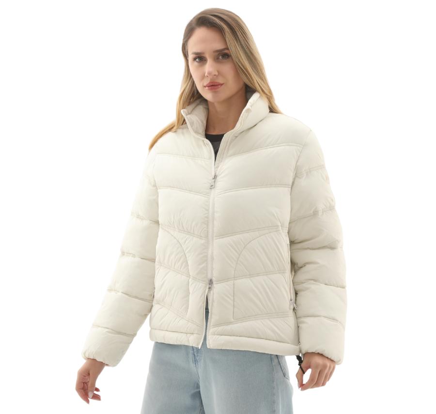 Napapijri A-Ega Short W Kadın Mont Beyaz Napapijri A-Ega Short W Kadın Mont Beyaz