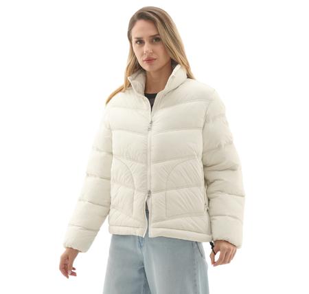 Napapijri A-Ega Short W Kadın Mont Beyaz Napapijri A-Ega Short W Kadın Mont Beyaz