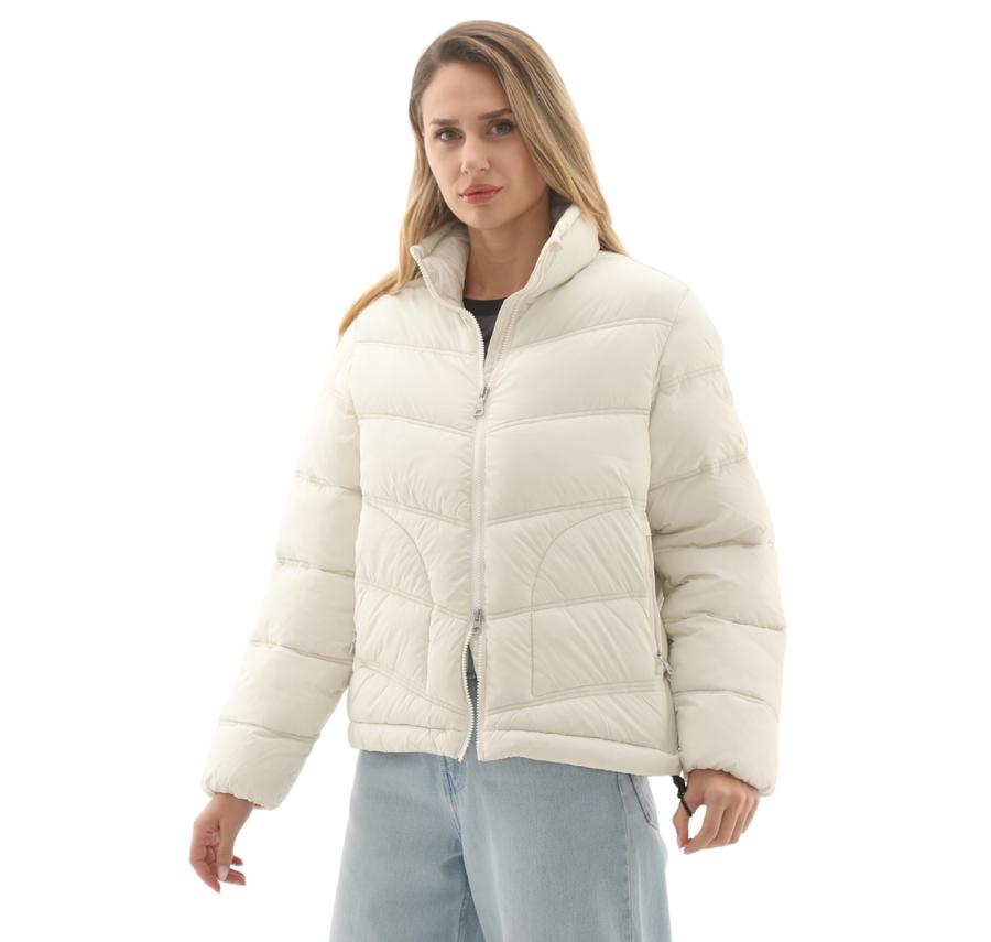 Napapijri A-Ega Short W Kadın Mont Beyaz Napapijri A-Ega Short W Kadın Mont Beyaz