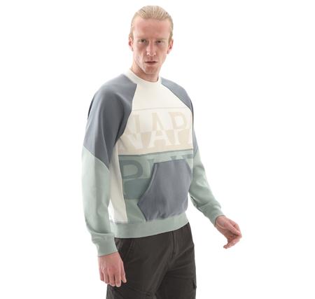Napapijri B-Anghıarı C Erkek Sweatshirt Beyaz