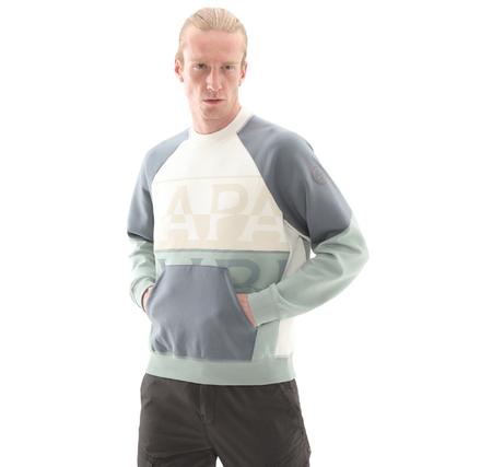 Napapijri B-Anghıarı C Erkek Sweatshirt Beyaz
