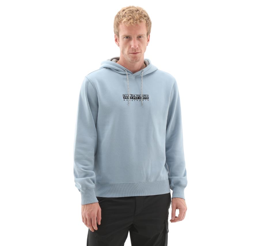 Napapijri B-Fıemme H Erkek Sweatshirt Mavi Napapijri B-Fıemme H Erkek Sweatshirt Mavi