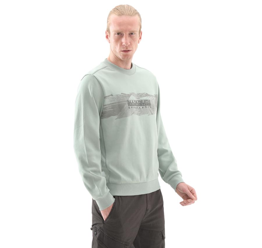 Napapijri B-Vannı C Erkek Sweatshirt İndigo Napapijri B-Vannı C Erkek Sweatshirt İndigo