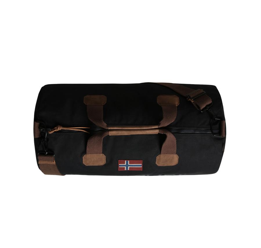 Napapijri Berıng 3 Spor Çantası Siyah Napapijri Berıng 3 Spor Çantası Siyah