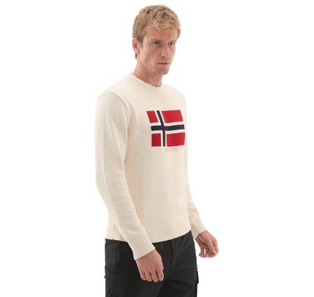 Napapijri D-Mura C Erkek Sweatshirt Krem Napapijri D-Mura C Erkek Sweatshirt Krem