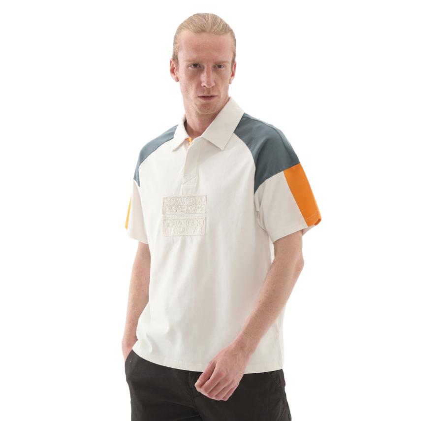 Napapijri E-Cencı Ss Erkek T-Shirt Beyaz Napapijri E-Cencı Ss Erkek T-Shirt Beyaz