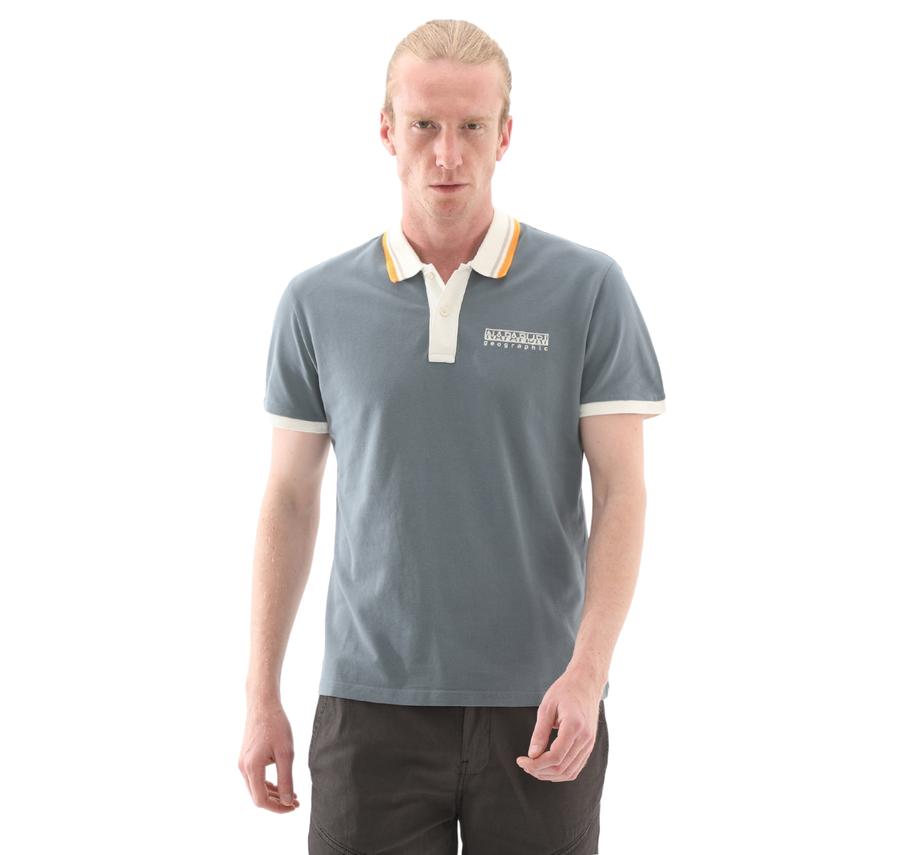 Napapijri E-Murlo Ss Erkek T-Shirt İndigo Napapijri E-Murlo Ss Erkek T-Shirt İndigo