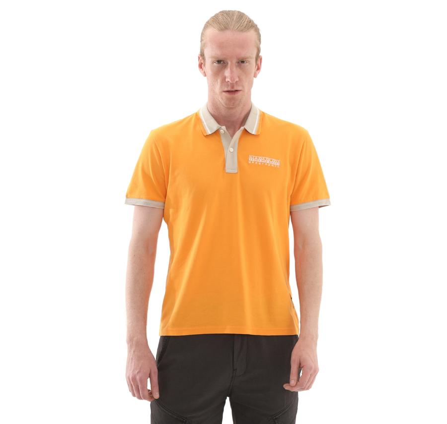 Napapijri E-Murlo Ss Erkek T-Shirt Sarı Napapijri E-Murlo Ss Erkek T-Shirt Sarı