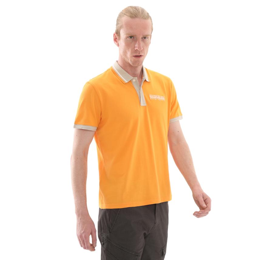 Napapijri E-Murlo Ss Erkek T-Shirt Sarı Napapijri E-Murlo Ss Erkek T-Shirt Sarı