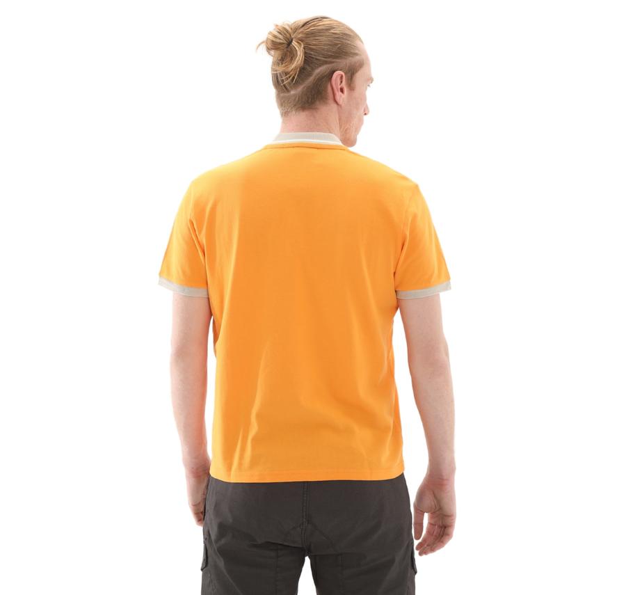 Napapijri E-Murlo Ss Erkek T-Shirt Sarı Napapijri E-Murlo Ss Erkek T-Shirt Sarı