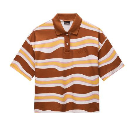 Napapijri E-Nıobıum Ss W Kadın T-Shirt Kahve